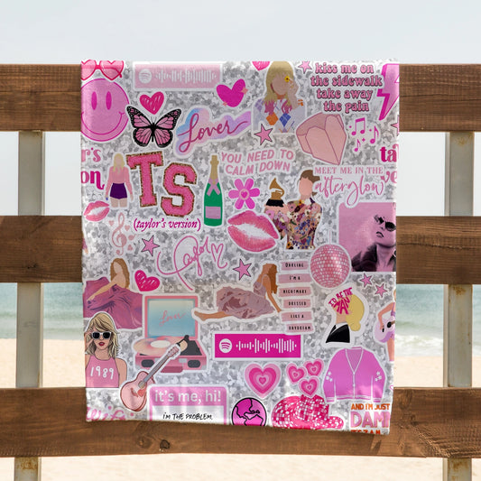 TAYLOR SWIFT BEACH TOWEL (PRE-SALE)