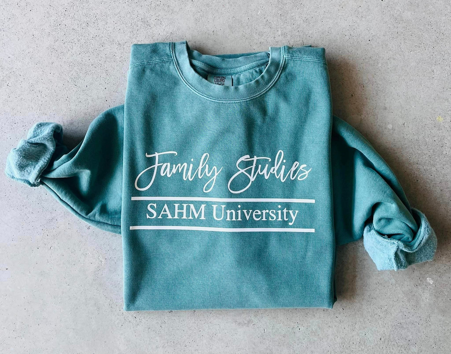 Custom Comfort Color Sweatshirts(Colleges, Offices, Schools & SAHM)