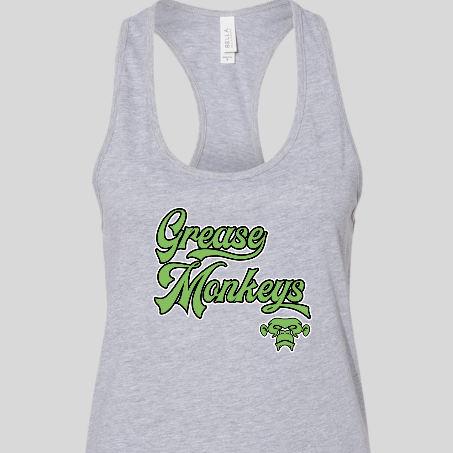 Grease Monkey Razor Back Tank -Adult