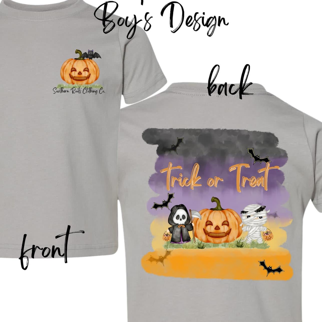 Youth Halloween Southern Roots Clothing Co. Shirts