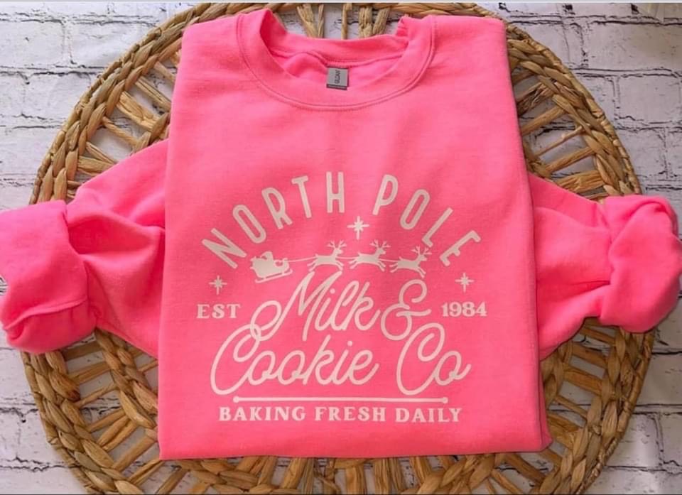 North Pole Milk & Cookie Co. Sweatshirt