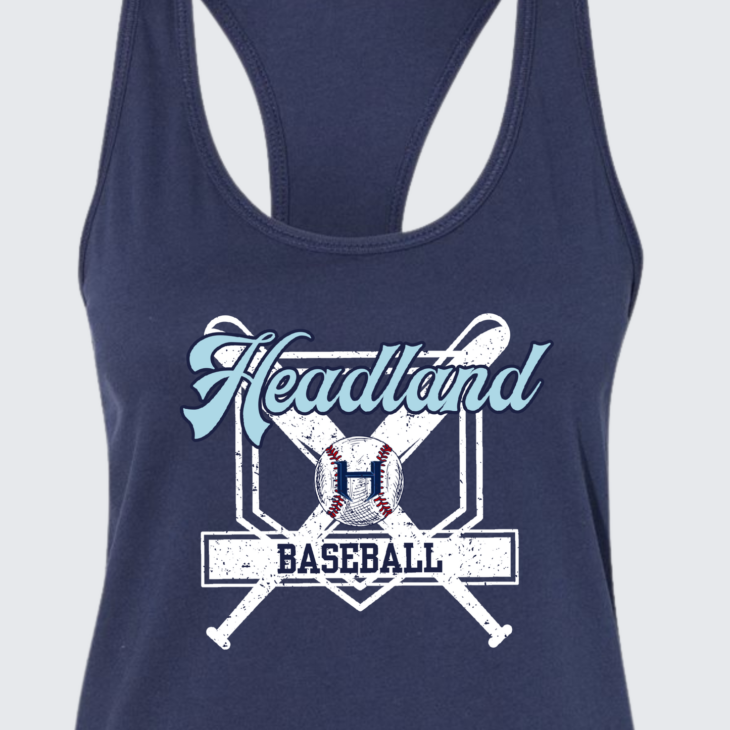 HEADLAND 10U ROOKIE ALL-STAR RAZOR BACK TANK (BELLA CANVAS)