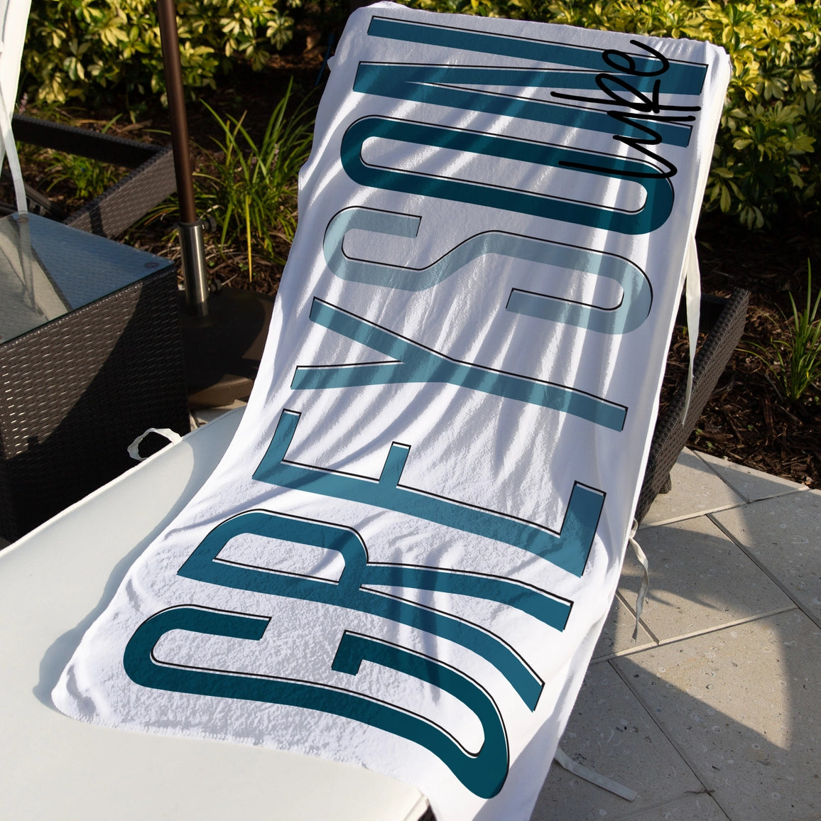 PERSONALIZED BEACH TOWEL KIDS/ADULTS (PRE-SALE)